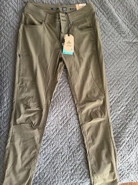 Prana Olive Stretch Outdoor Pants